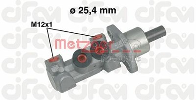 Metzger Hauptbremszylinder [Hersteller-Nr. 202-451] für VW von METZGER