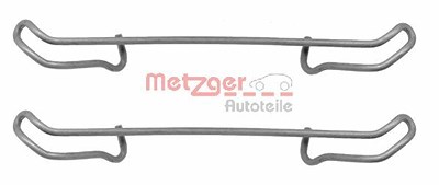 Metzger Montagesatz Bremsbeläge Scheibenbremse vorne [Hersteller-Nr. 109-1056] für Suzuki, Fiat, Ford von METZGER