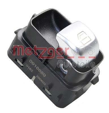 Metzger Schalter, Fensterheber [Hersteller-Nr. 0916689] für Mercedes-Benz von METZGER