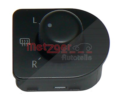 Metzger Schalter, Spiegelverstellung [Hersteller-Nr. 0916071] für VW von METZGER