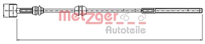 Metzger Seilzug, Feststellbremse [Hersteller-Nr. 11.5760] für Opel von METZGER