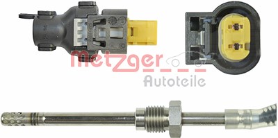 Metzger Sensor, Abgastemperatur [Hersteller-Nr. 0894052] für Mercedes-Benz von METZGER