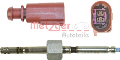 Metzger Sensor, Abgastemperatur [Hersteller-Nr. 0894204] für Seat, VW von METZGER