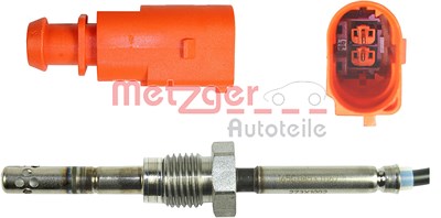 Metzger Sensor, Abgastemperatur [Hersteller-Nr. 0894171] für VW von METZGER