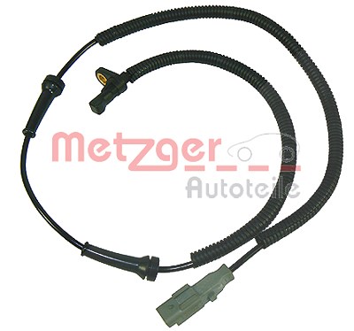 Metzger Sensor, Raddrehzahl [Hersteller-Nr. 0900672] für Citroën, Fiat, Lancia, Peugeot von METZGER