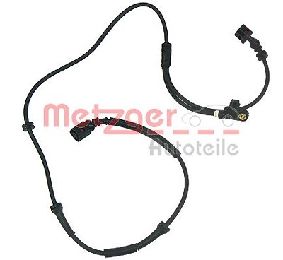 Metzger Sensor, Raddrehzahl [Hersteller-Nr. 0900656] für Ford, Seat, VW von METZGER