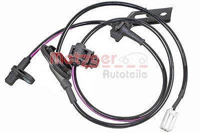 Metzger Sensor, Raddrehzahl [Hersteller-Nr. 09001057] für Mazda von METZGER