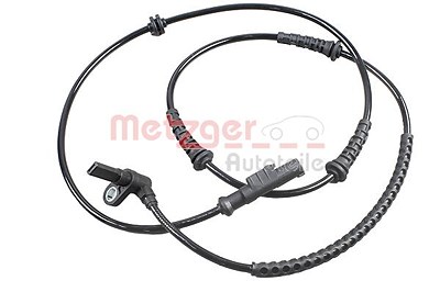 Metzger Sensor, Raddrehzahl [Hersteller-Nr. 09001350] für Fiat, Jeep von METZGER