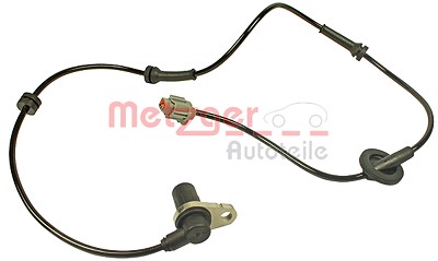 Metzger Sensor, Raddrehzahl [Hersteller-Nr. 0900715] für Nissan von METZGER