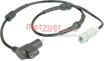 Metzger Sensor, Raddrehzahl [Hersteller-Nr. 0900058] für Peugeot von METZGER