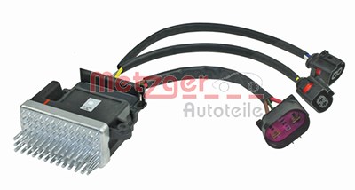 Metzger Steuergerät, Elektrolüfter (Motorkühlung) [Hersteller-Nr. 0917446] für Audi von METZGER