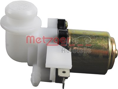 Metzger Waschwasserpumpe, Scheibenreinigung [Hersteller-Nr. 2220045] für Citroën, Fiat, Peugeot von METZGER