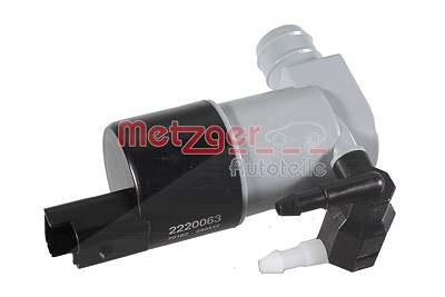 Metzger Waschwasserpumpe, Scheibenreinigung [Hersteller-Nr. 2220063] für Nissan, Smart von METZGER