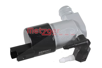 Metzger Waschwasserpumpe, Scheibenreinigung [Hersteller-Nr. 2220063] für Nissan von METZGER