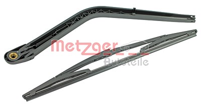 Metzger Wischarm mit Kappe + Wischer hinten [Hersteller-Nr. 2190244] für Fiat von METZGER