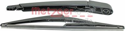 Metzger Wischarm mit Kappe + Wischer hinten [Hersteller-Nr. 2190287] für Fiat von METZGER
