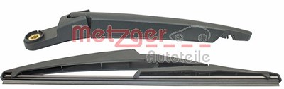 Metzger Wischarm ohne Kappe + Wischer hinten [Hersteller-Nr. 2190396] für Citroën, Peugeot von METZGER