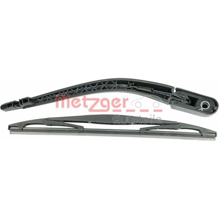 Metzger Wischerarm + Scheibenwischer hinten Citroen C1 Peugeot 107 Toyota Aygo Metzger Wischerarm + Scheibenwischer hinten Citroen C1 Peugeot 107 Toyota Aygo von METZGER