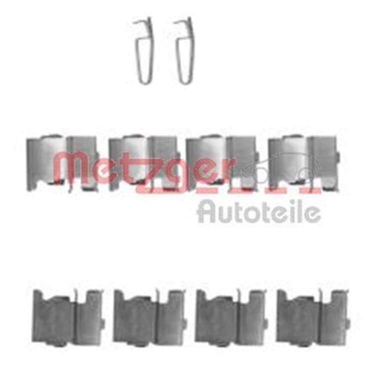 Metzger Zubeh?r f?r Bremsbel?ge vorne Mazda Cx-7 Cx-9 Mpv Mitsubishi Eclipse Metzger Zubeh?r f?r Bremsbel?ge vorne Mazda Cx-7 Cx-9 Mpv Mitsubishi Eclipse von METZGER