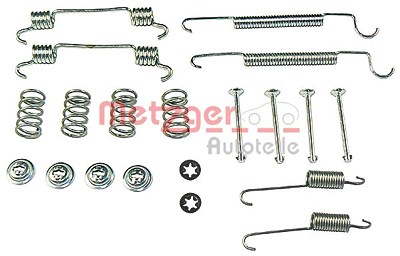 Metzger Zubehörsatz, Bremsbacken [Hersteller-Nr. 105-0873] für Chevrolet, Gm Korea von METZGER