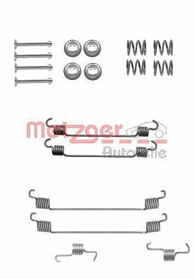 Metzger Zubehörsatz, Bremsbacken [Hersteller-Nr. 105-0820] für Citroën, Opel, Peugeot, Subaru, Suzuki, Toyota, Vauxhall von METZGER