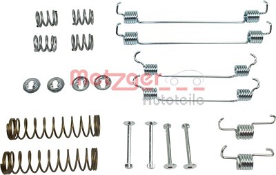 Metzger Zubehörsatz, Bremsbacken [Hersteller-Nr. 105-0835] für Citroën, Peugeot von METZGER