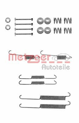 Metzger Zubehörsatz, Bremsbacken [Hersteller-Nr. 105-0754] für Citroën, Peugeot von METZGER