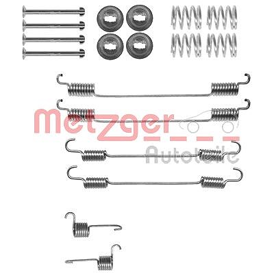 Metzger Zubehörsatz, Bremsbacken [Hersteller-Nr. 105-0021] für Dacia, Lada, Renault von METZGER