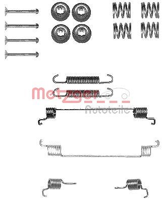 Metzger Zubehörsatz, Bremsbacken [Hersteller-Nr. 105-0014] für Fiat von METZGER