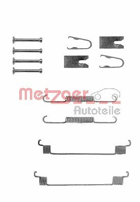Metzger Zubehörsatz, Bremsbacken [Hersteller-Nr. 105-0789] für Fiat, Lancia von METZGER