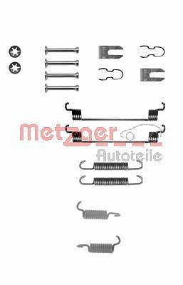 Metzger Zubehörsatz, Bremsbacken [Hersteller-Nr. 105-0783] für Fiat, Ford von METZGER