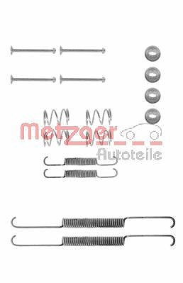Metzger Zubehörsatz, Bremsbacken [Hersteller-Nr. 105-0507] für Opel, Vauxhall von METZGER