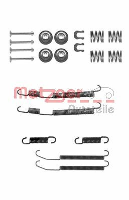 Metzger Zubehörsatz, Bremsbacken [Hersteller-Nr. 105-0760] für Mitsubishi, Subaru von METZGER
