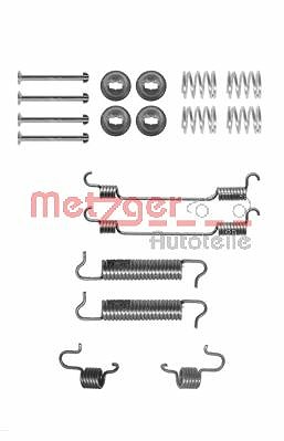 Metzger Zubehörsatz, Bremsbacken [Hersteller-Nr. 105-0780] für Opel, Renault von METZGER
