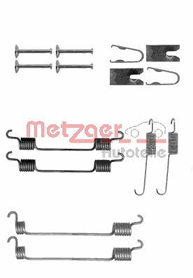 Metzger Zubehörsatz, Bremsbacken [Hersteller-Nr. 105-0797] für Toyota von METZGER