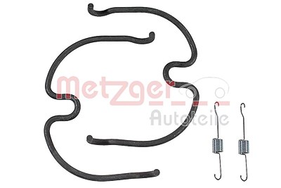Metzger Zubehörsatz, Bremsbacken [Hersteller-Nr. 105-0872] für Opel, Subaru, Suzuki, Vauxhall von METZGER