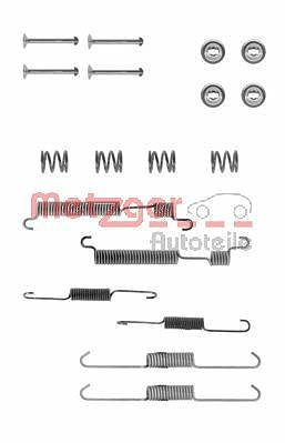Metzger Zubehörsatz, Bremsbacken [Hersteller-Nr. 105-0770] für Hyundai von METZGER