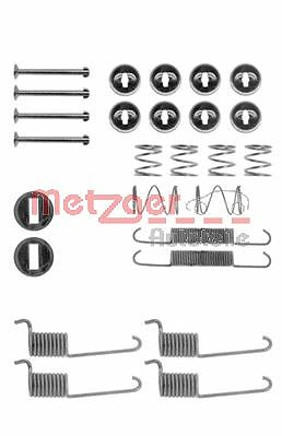 Metzger Zubehörsatz, Bremsbacken [Hersteller-Nr. 105-0714] für Mercedes-Benz von METZGER
