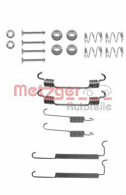 Metzger Zubehörsatz, Bremsbacken [Hersteller-Nr. 105-0709] für Opel von METZGER