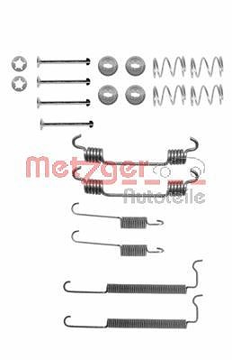 Metzger Zubehörsatz, Bremsbacken [Hersteller-Nr. 105-0710] für Chevrolet, Gm Korea, Opel von METZGER