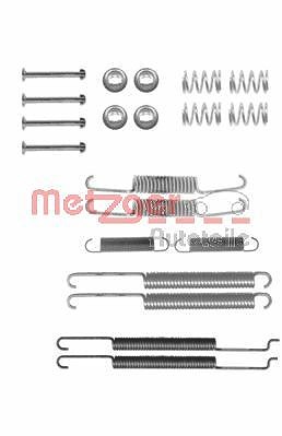 Metzger Zubehörsatz, Bremsbacken [Hersteller-Nr. 105-0726] für Seat, Skoda, VW von METZGER