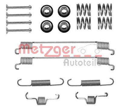 Metzger Zubehörsatz, Bremsbacken [Hersteller-Nr. 105-0889] für Smart von METZGER