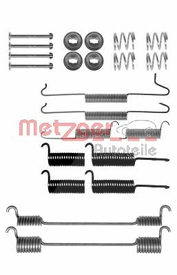 Metzger Zubehörsatz, Bremsbacken [Hersteller-Nr. 105-0648] für VW von METZGER