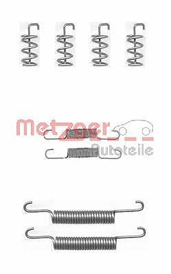 Metzger Zubehörsatz, Feststellbremsbacken [Hersteller-Nr. 105-0831] für Volvo von METZGER