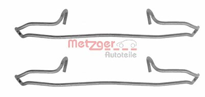 Metzger Zubehörsatz, Scheibenbremsbelag [Hersteller-Nr. 109-1159] für Citroën, Fiat, Lancia, Peugeot, Volvo von METZGER