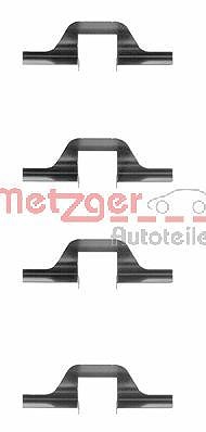Metzger Zubehörsatz, Scheibenbremsbelag [Hersteller-Nr. 109-1263] für Ford, Seat, Skoda, VW von METZGER