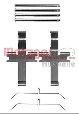 Metzger Zubehörsatz, Scheibenbremsbelag [Hersteller-Nr. 109-1752] für Subaru von METZGER