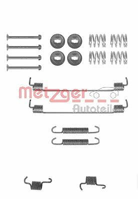 Metzger Zubehörsatz Bremsbacken Trommelbremse [Hersteller-Nr. 105-0777] für Nissan, Renault von METZGER