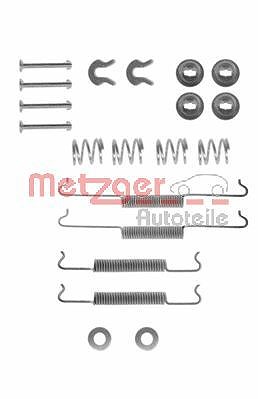 Metzger Zubehörsatz Bremsbacken Trommelbremse [Hersteller-Nr. 105-0522] für Porsche, VW von METZGER