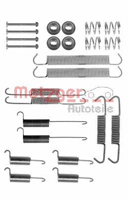 Metzger Zubehörsatz Bremsbacken Trommelbremse [Hersteller-Nr. 105-0712] für VW von METZGER